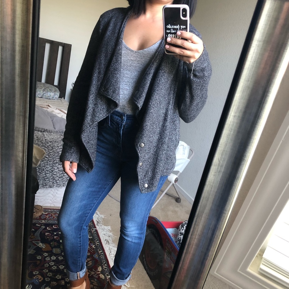 Grey marble jacket